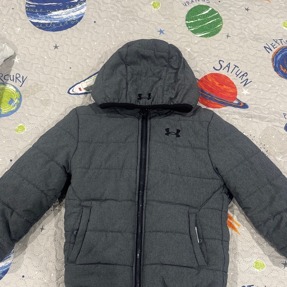 Under Armour Charcoal Hooded Jacket